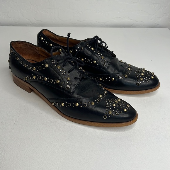 Zara Shoes - Zara womens studded oxfords size 37